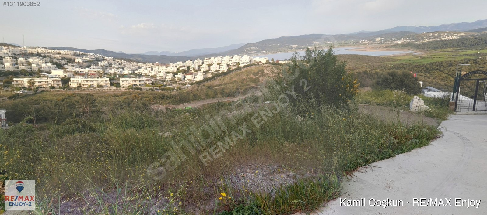 Milas Boğaziçi Göl Manzaralı İmarlı Arsa