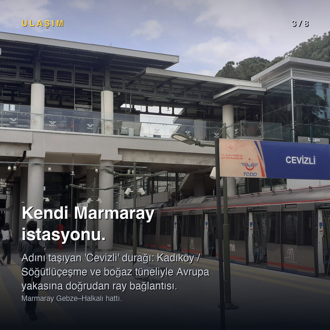 Kendi Marmaray istasyonu