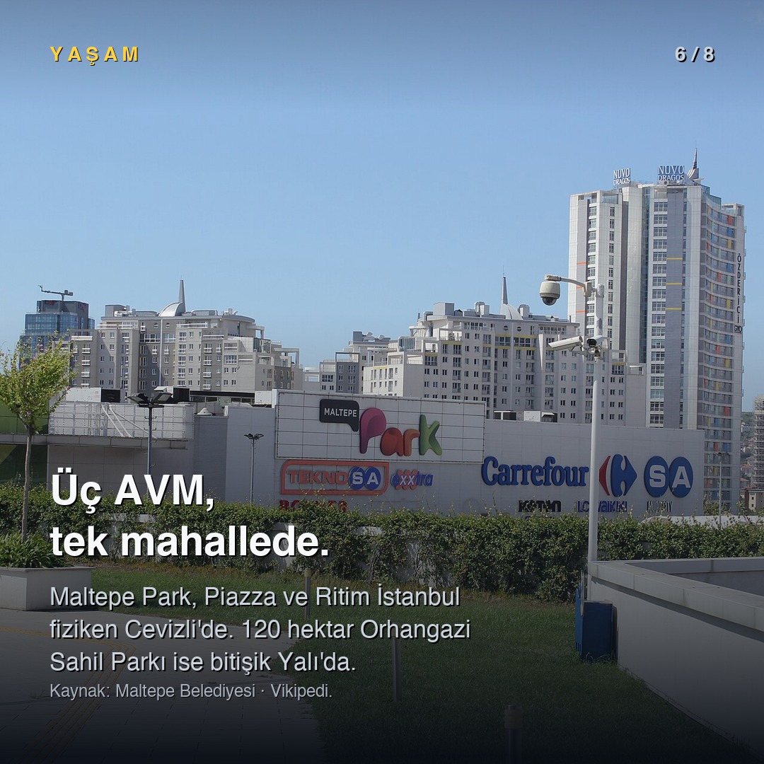 Üç AVM, tek mahallede
