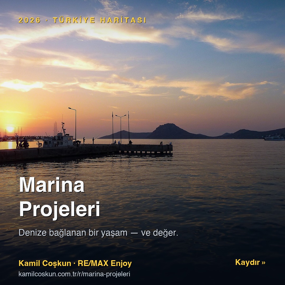 Marina projeleri kapak — 2026 Türkiye haritası
