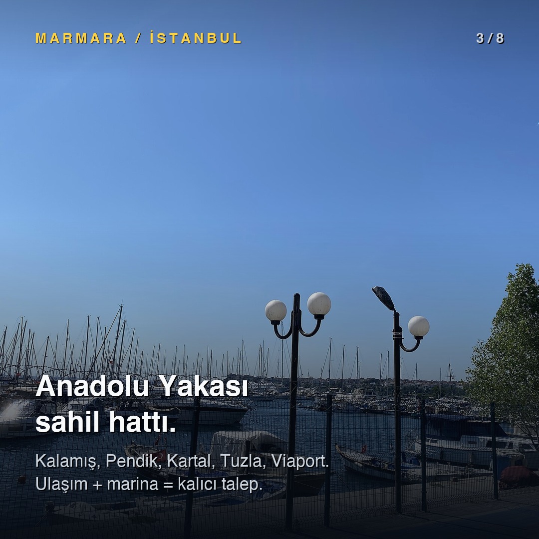 Marmara / İstanbul marina hattı