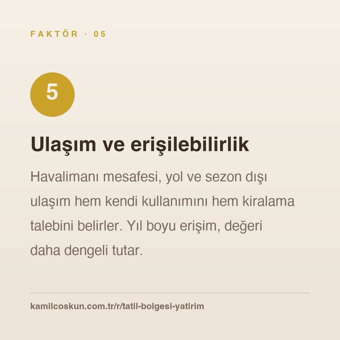 Slayt 6 — ulaşım ve erişilebilirlik